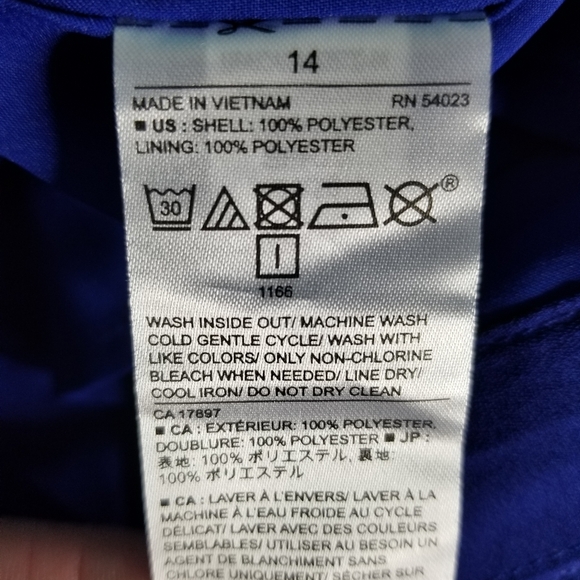 Banana Republic Blue Floral Button Front Skirt - Picture 9 of 12